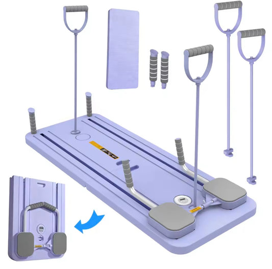 Planche de Pilates Multifonction 5-en-1 – Renforcement & Fitness à Domicile