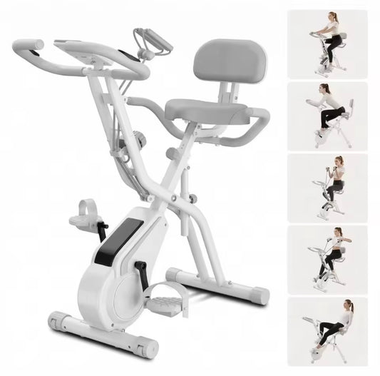 Vélo d’appartement pliable 5-en-1 – Movea Home Fitness